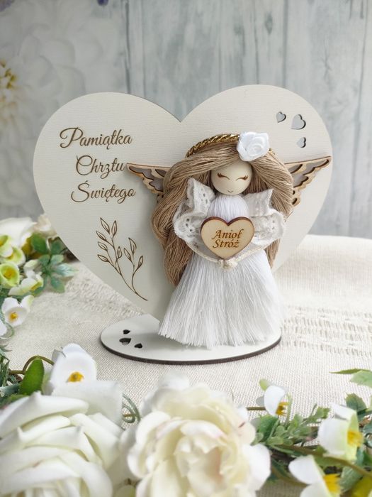 Pamiątka Chrztu Świętego Anioł Stróż