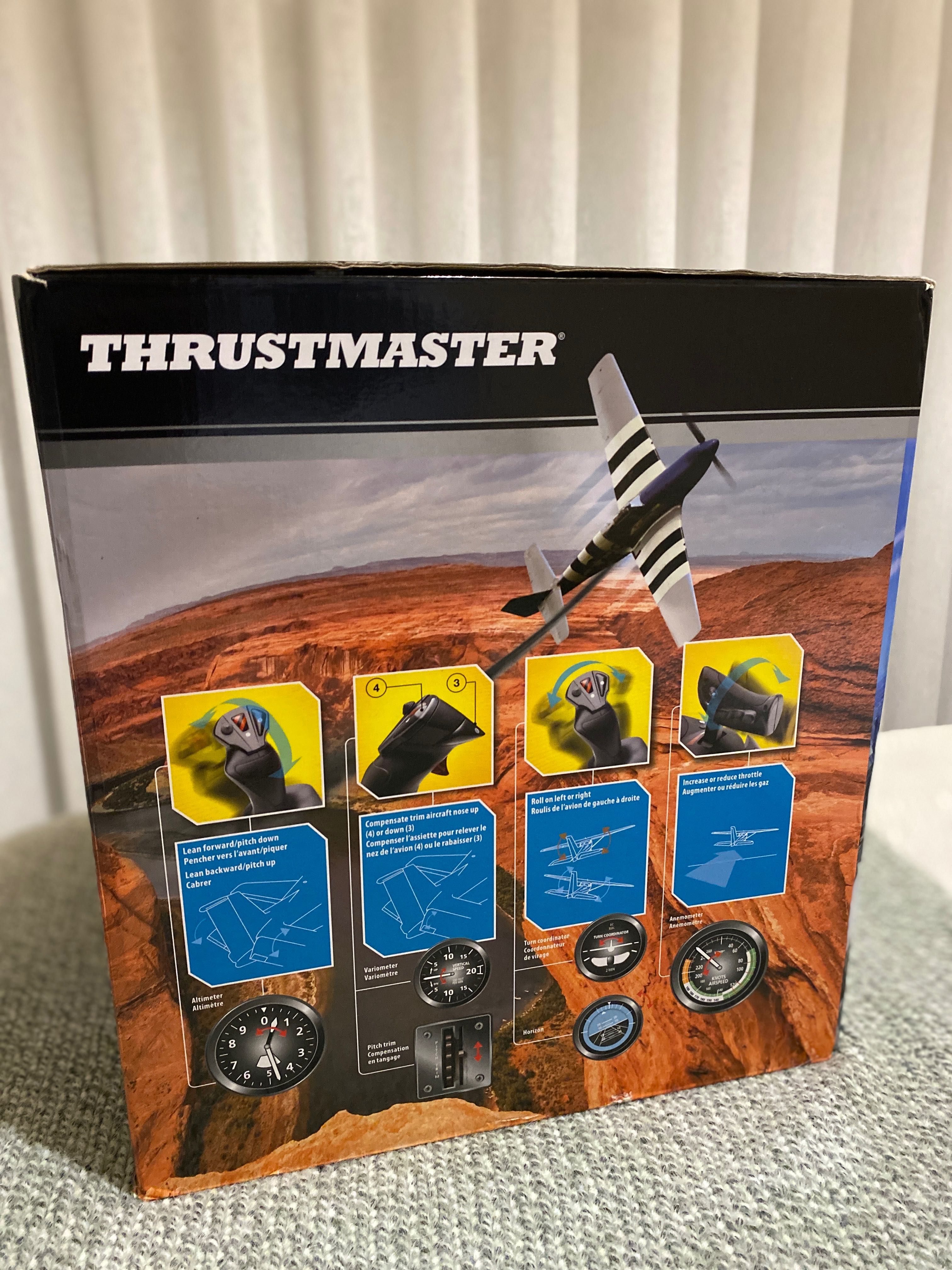 Flight simulator (joystick + throttle) - Thrustmaster