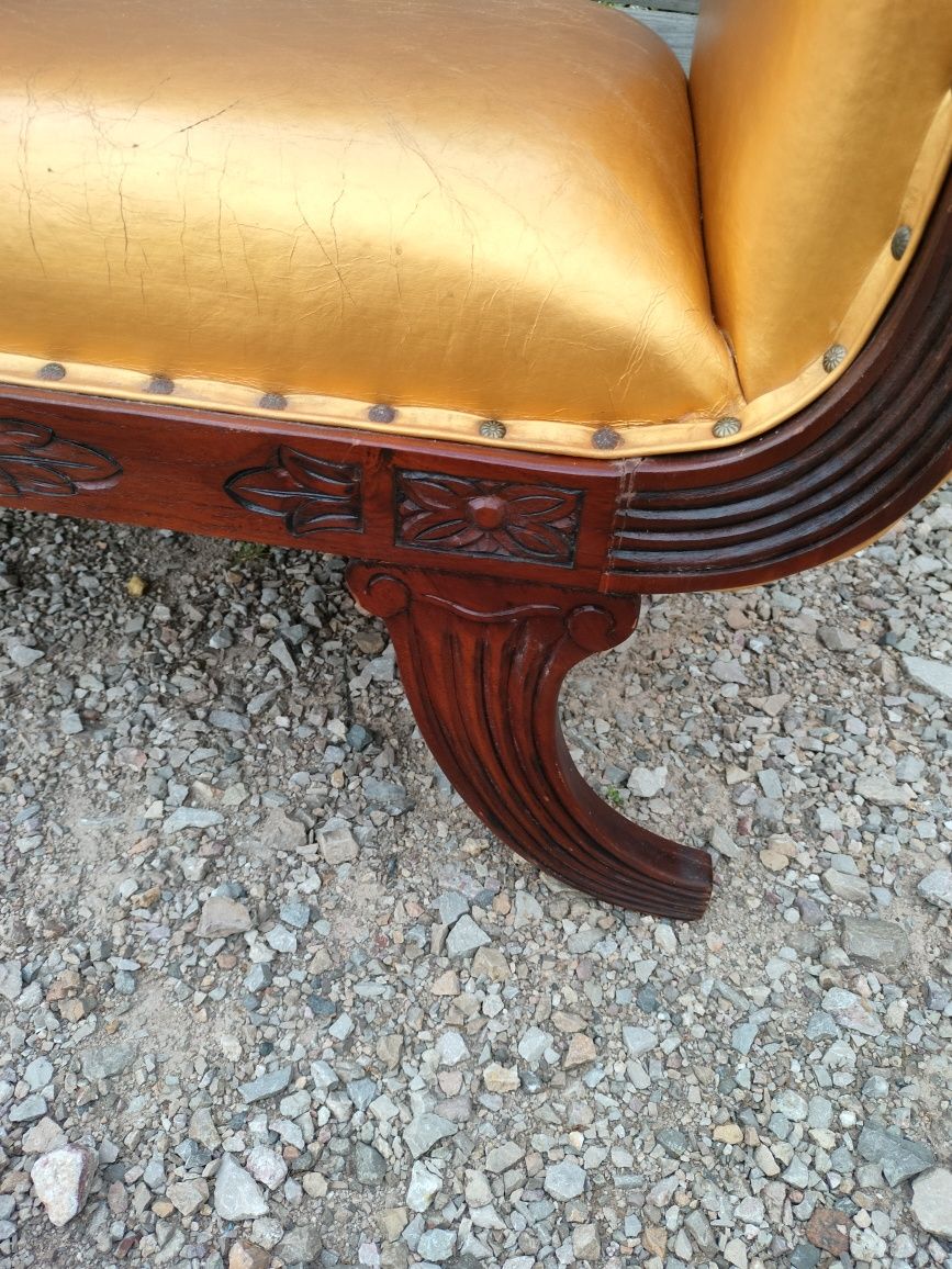 Szezlong, ławeczka, vintage, antyk