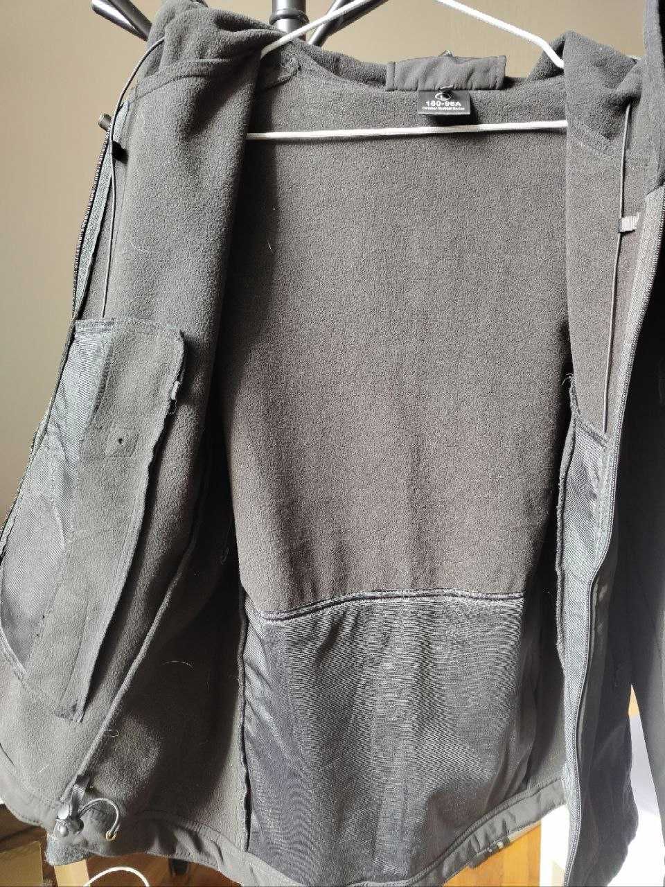 Тактична куртка Софтшел, Esdy Softshell, чорна, розмір L
