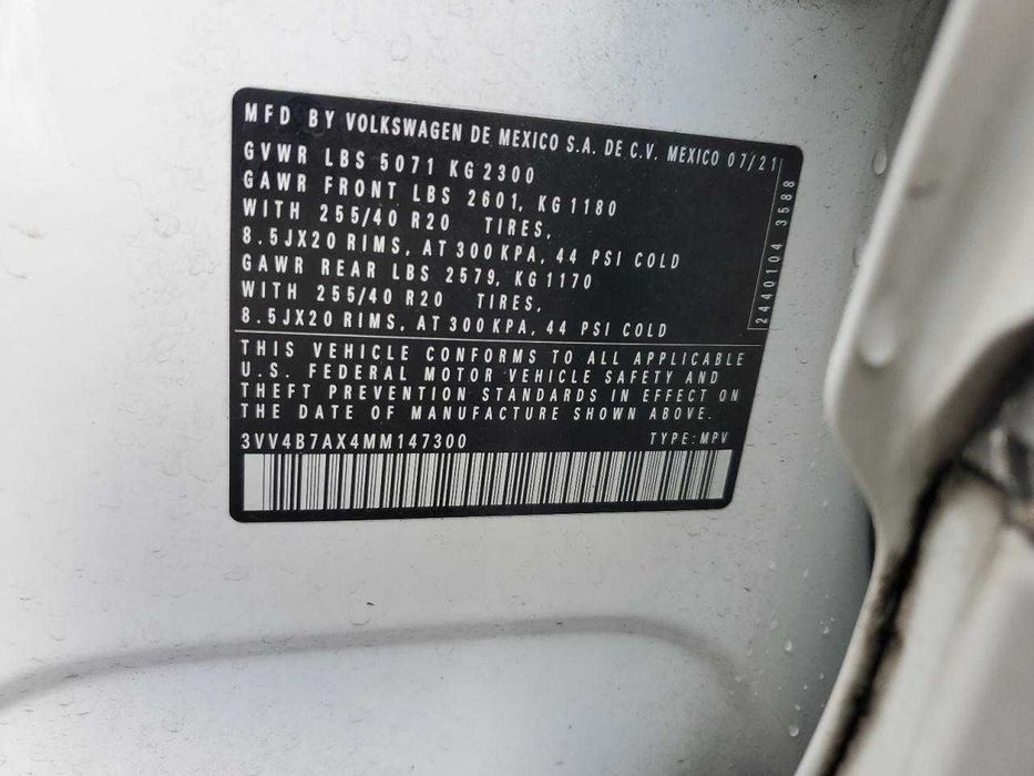 Volkswagen Tiguan Sel 2021