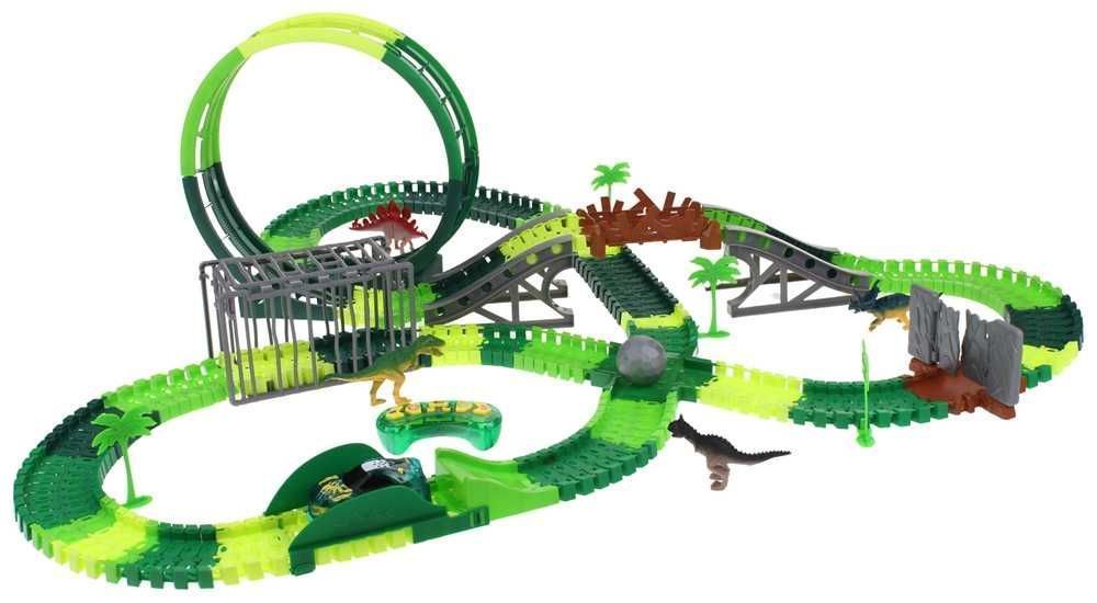 Tor Samochodowy Dino Track Sterowany Wyścigowy Park Dinozaurów 250
