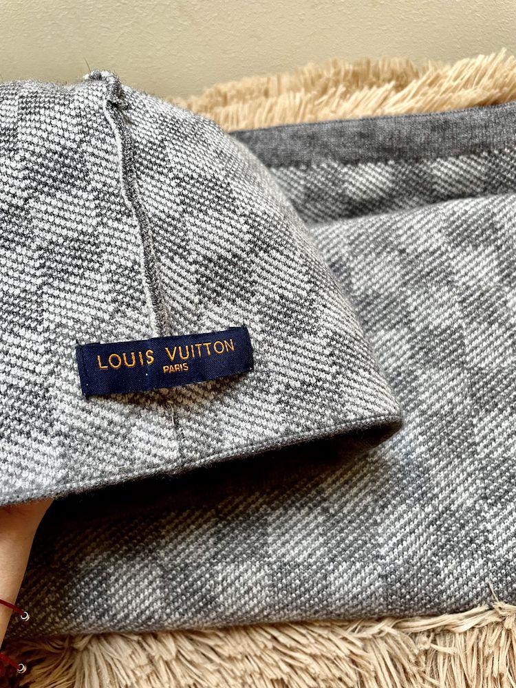 Zestaw Louis Vuitton czapka + szalik