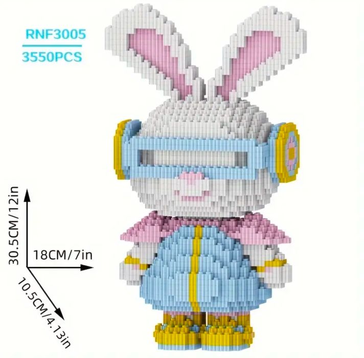 Конструктор 3D/обʼємна іграшка/3550 деталей