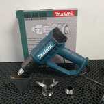 Технічний будівельний фен Makita 2200 Вт 300-600 С 4 насадки кейс PL