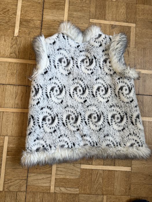 Жилет безрукавка на овчині дитяча 122 р