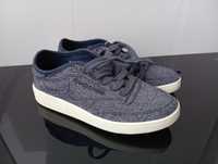 R. 34.5 buty uniseks Reebok Navy Niebieskie Model Club C Wool & Cron