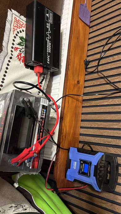 Перетворювач + зарядка 4000W