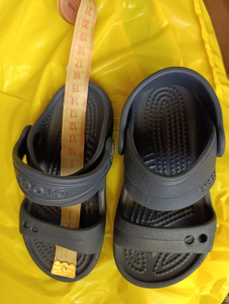 Дитячі крокси Crocs Bayaband Kids Navy C8 C7 22-23