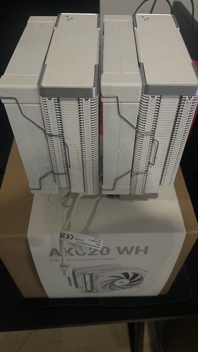 DEEPCOOL Ak620 Branco Cooler Cpu 2X120mm