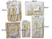 sztukateria gipsowa  dekor płaskorzezba egipska rzezba egipt egipty