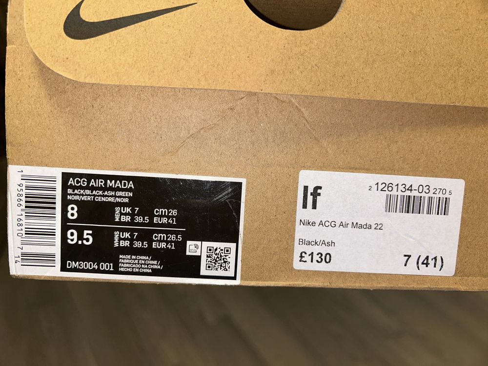 Nike Acg Air Mada Ash