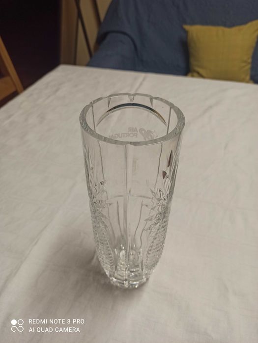 Vaso de cristal antigo 1994 Atlantis perfeito estado