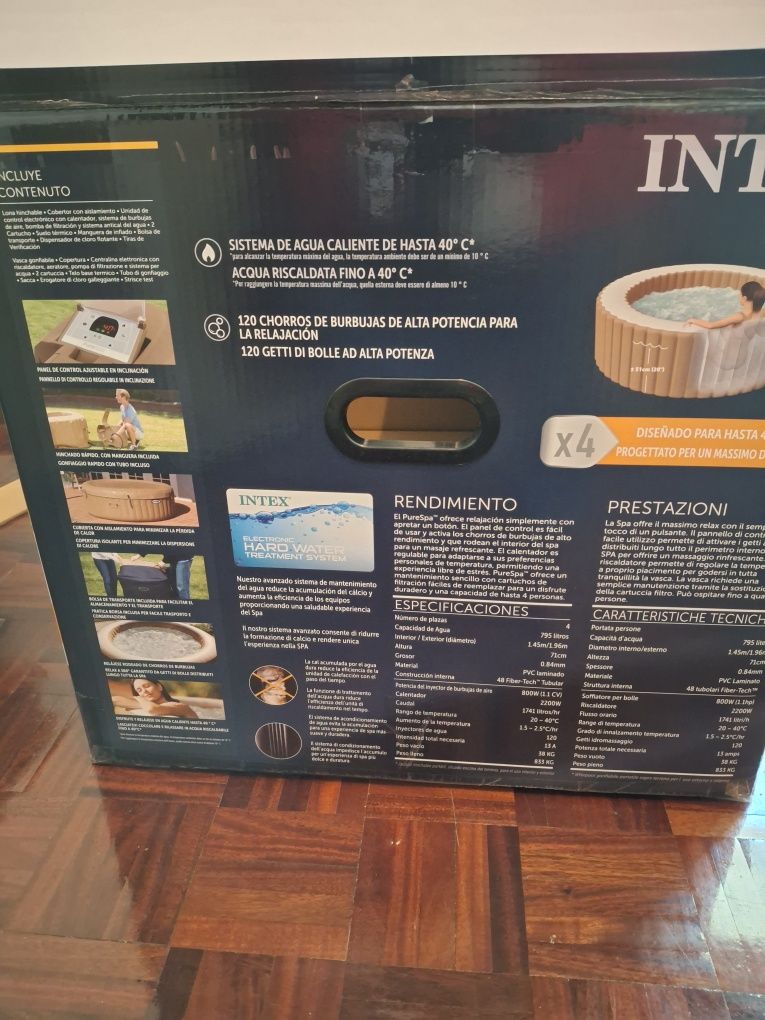 Jacuzzi Intex exterior