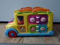 Autobus szkolny z interaktywną książką edukacyjną LandToys 12+