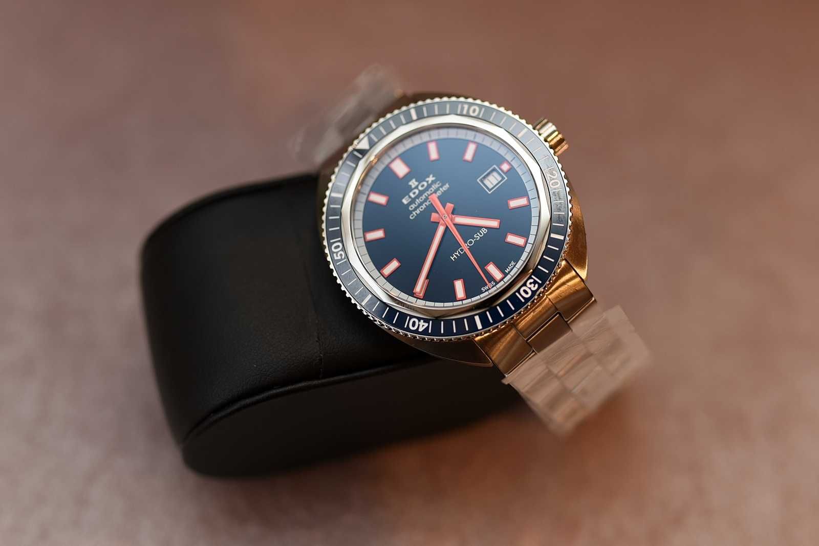 EDOX Hydrosub 42mm automat nowy limitka 500szt full set