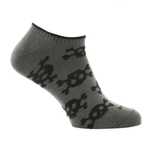 Lekkie letnie Skarpetki Pirate Skull olive 43-46