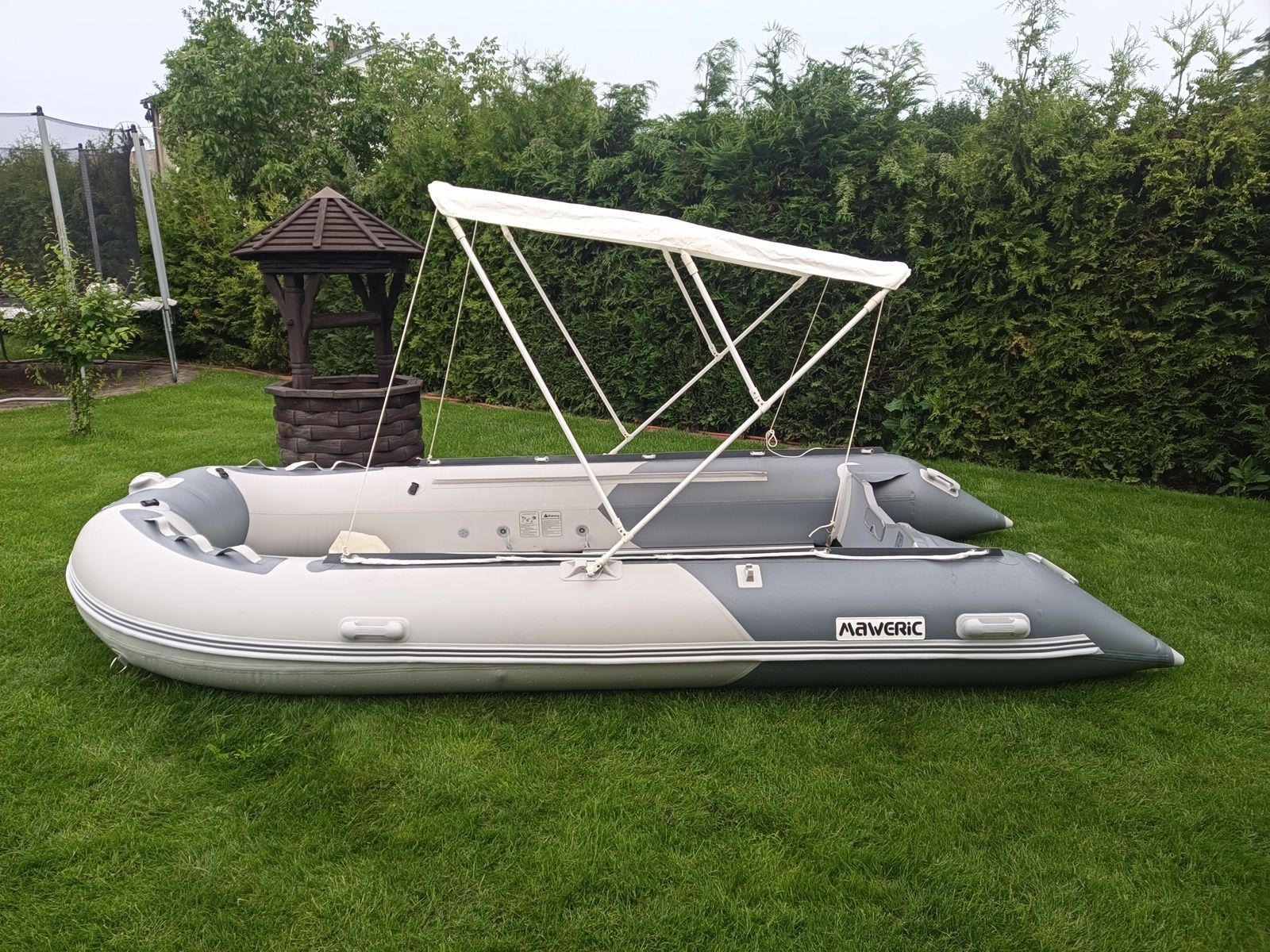 Ponton Maweric 420DS suzuki 15KM