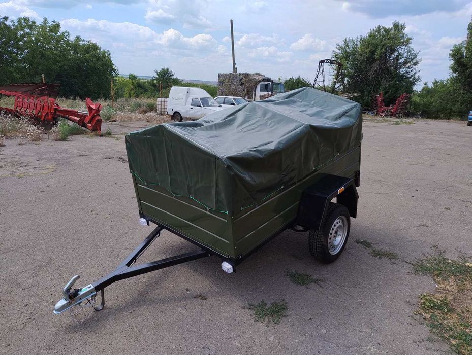 Прицеп Причіп до легкового авто 2000/1300/450 посилений із заводу.