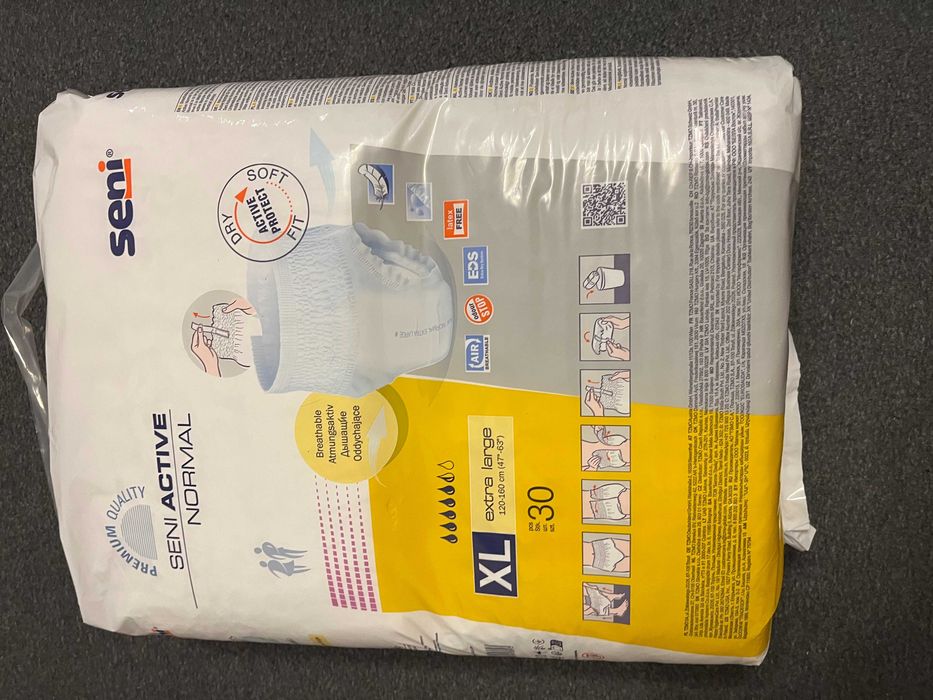 Elastyczne majtki chłonne SENI