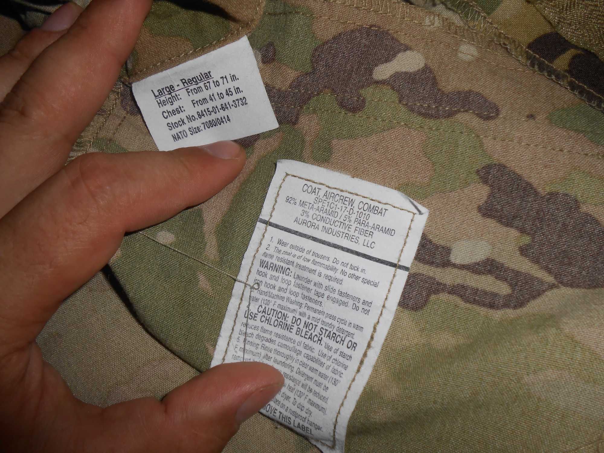 Продам вогнестійку уніформу армії США  Aircrew Combat Uniform Multicam