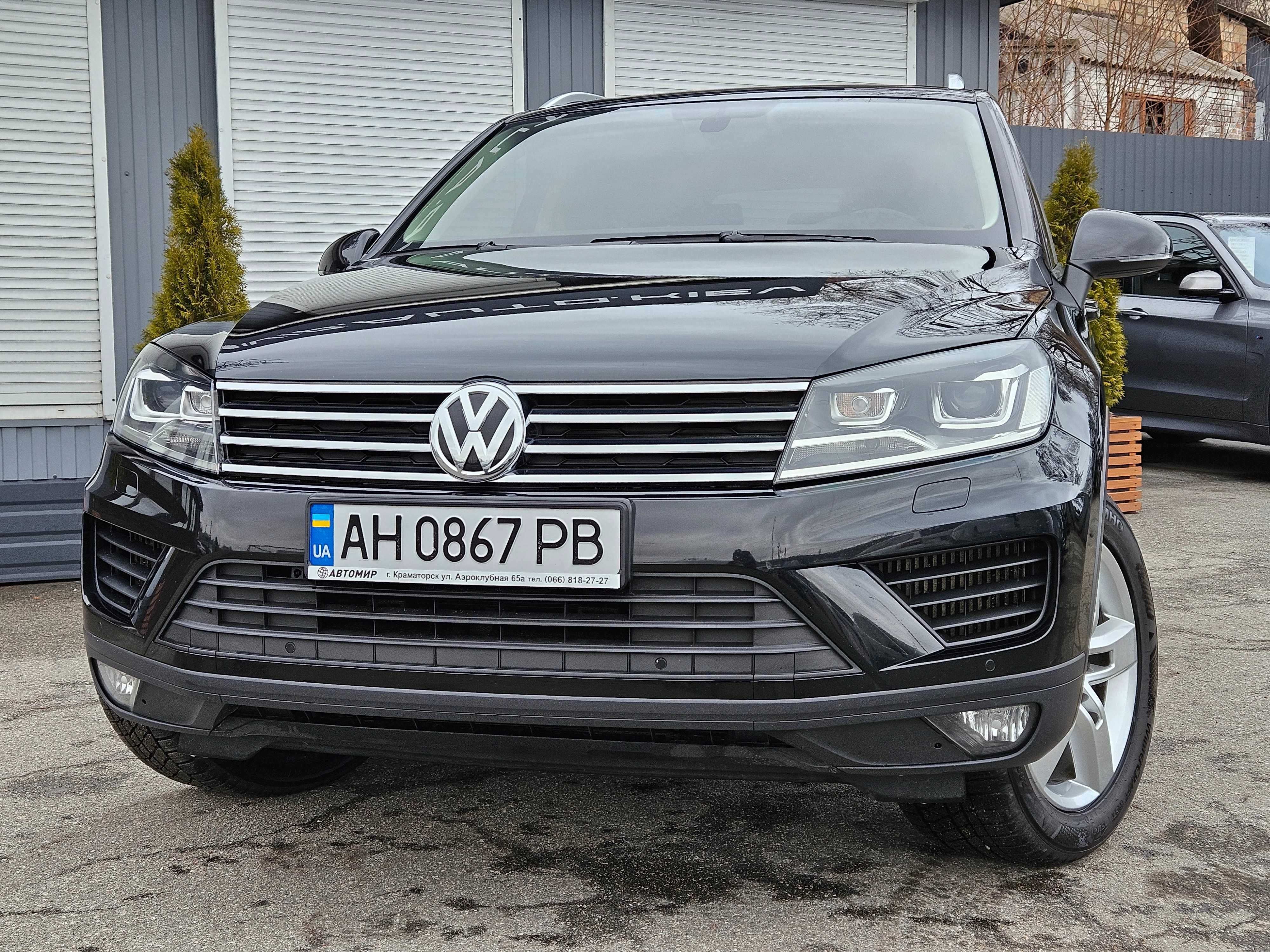 Volkswagen Touareg 3.0TDI, на ПНЕВМО! 2017р.