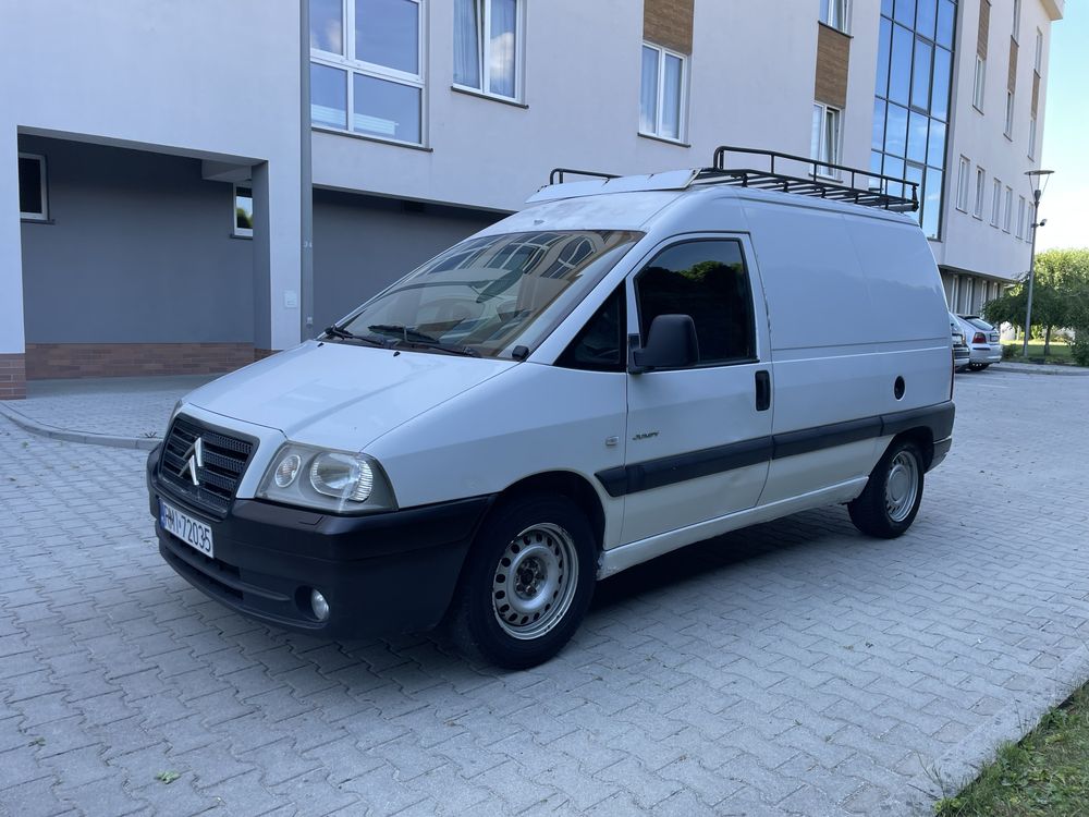 Citroen Jumpy 2.0 HDI 2005r Lift 3 os. klima bagażnik dachowy