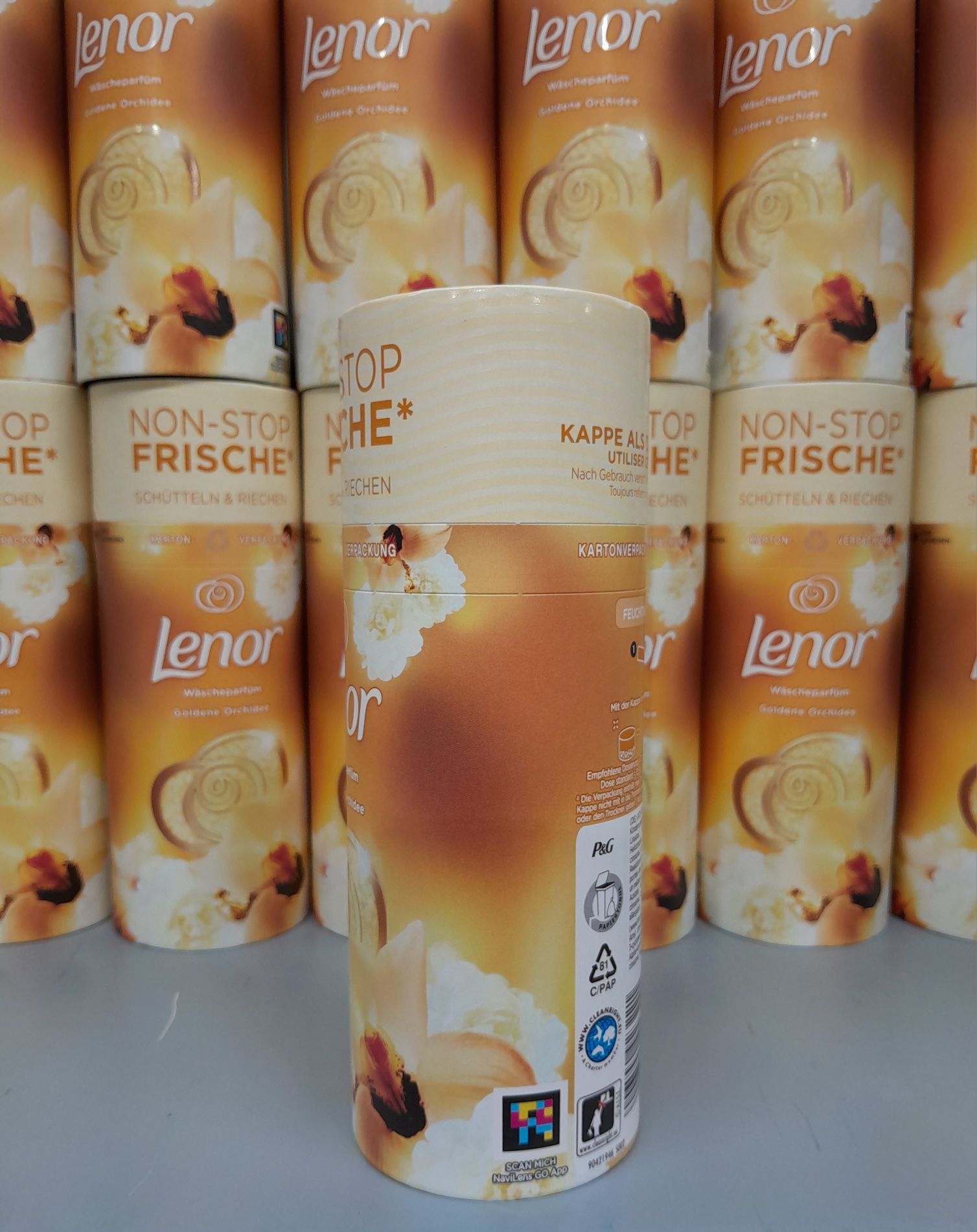 Lenor perełki zapachowe wanilia i orchidea z Niemiec 3 sztuki