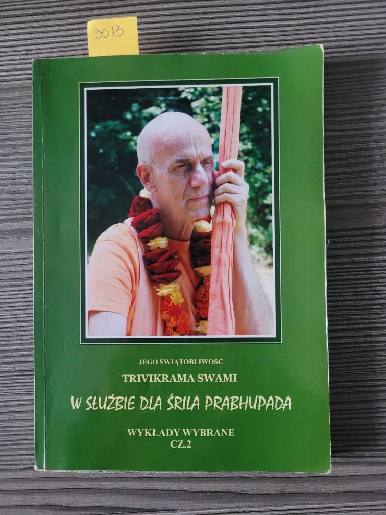 3013."Jego świątobliwość trivikrama swami w służbie dla śrila prabhupa