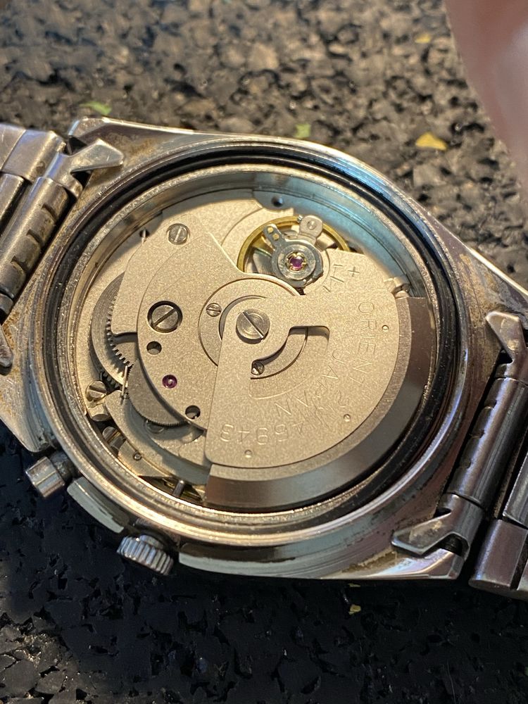 Stary zegarek orient automat crystal