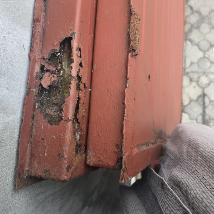 Dzwi garażowe z demontażu