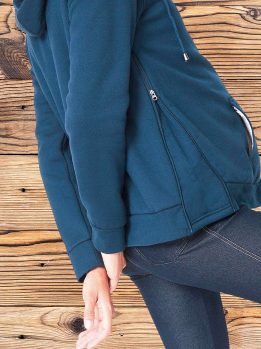 Zimowa ciepła bluza 3w1 dla dwojga, ciążowa