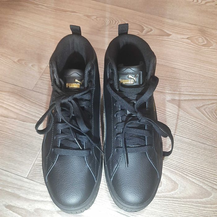 Продам осінні кросівки жіночі PUMA Karmen II Idol Mid чорного кольору