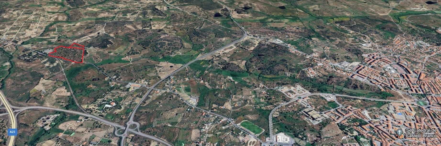 Quinta a 2Kms da cidade Castelo Branco 12,69 Hectares