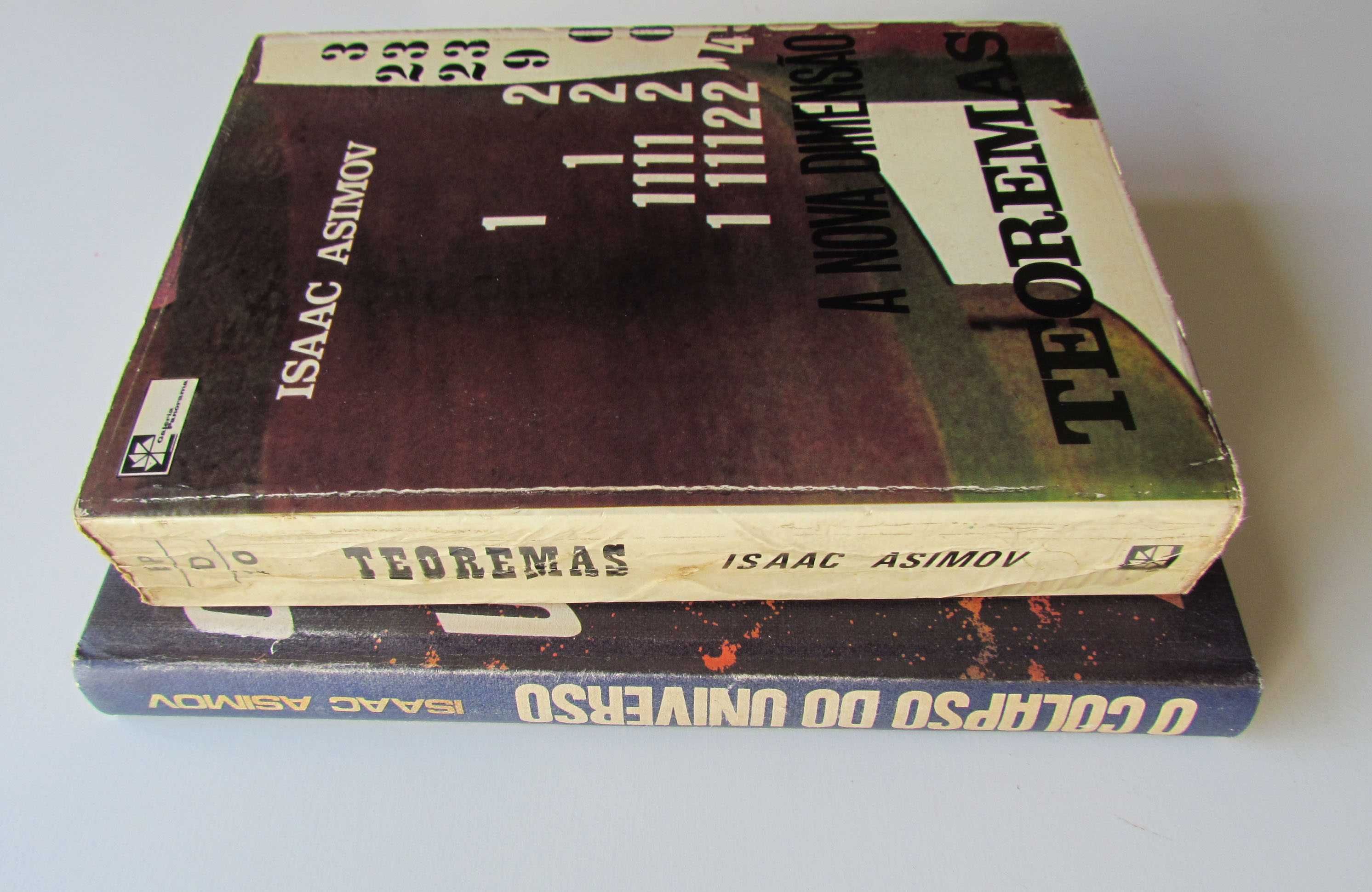 Isaac ASIMOV  Colapso e  Teoremas - 2 Livros