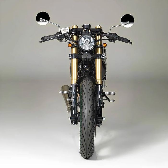 Conjunto de 4 piscas LED homologados moto cafe racer scrambler