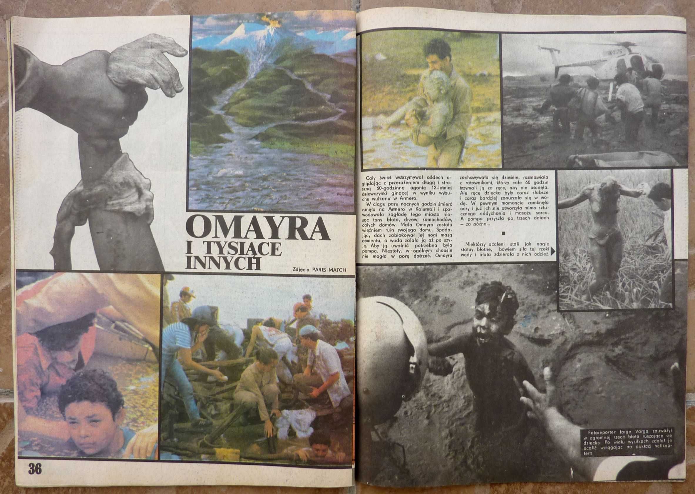 WYBRZEŻE tygodnik nr 1/1986 - plakat - zespół RIFF