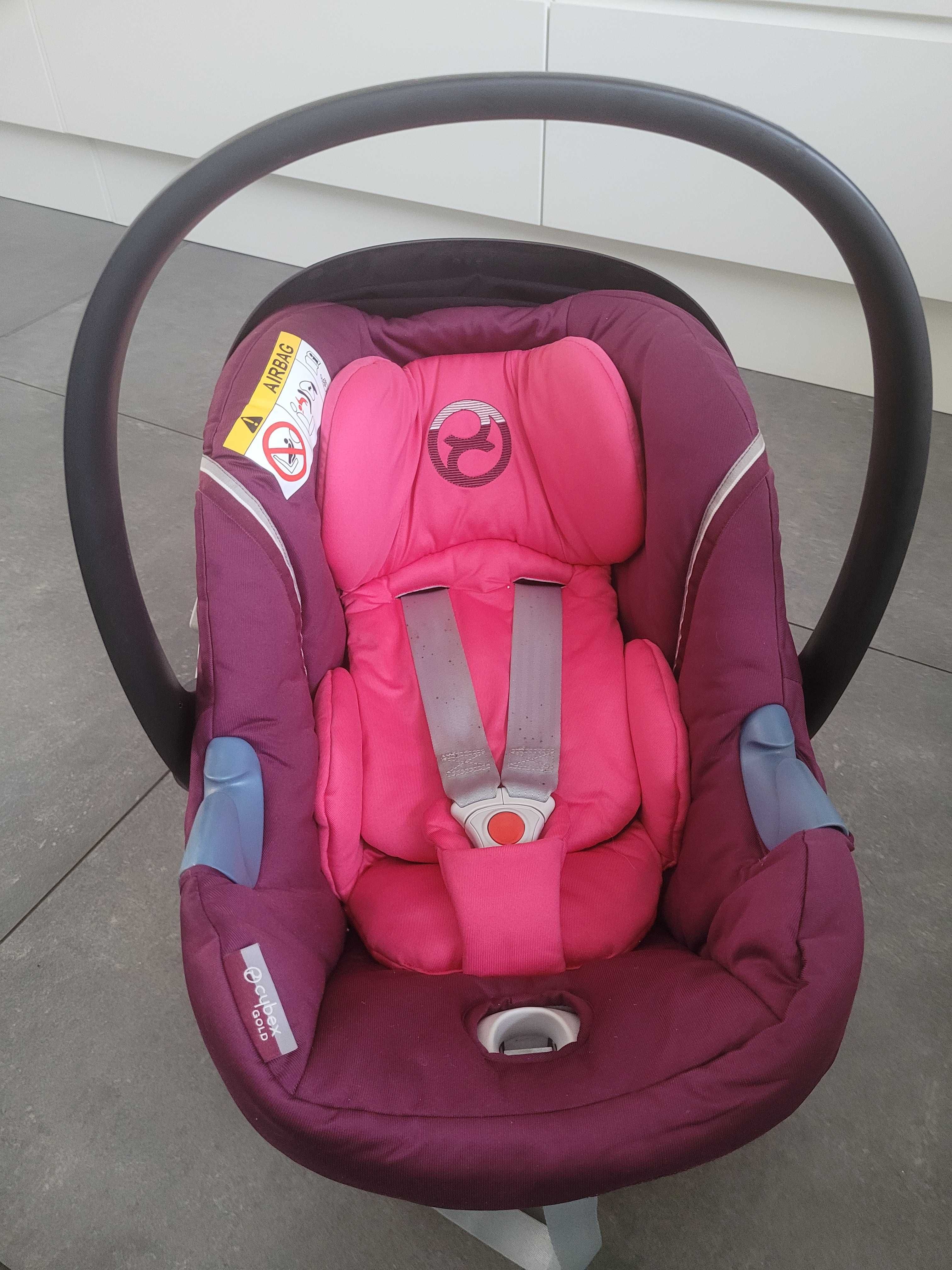 Komplet 2 fotelików cybex + baza isofix