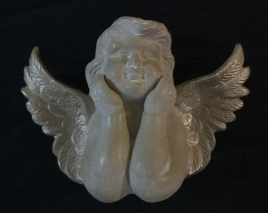 Anjo Prateado Gesso