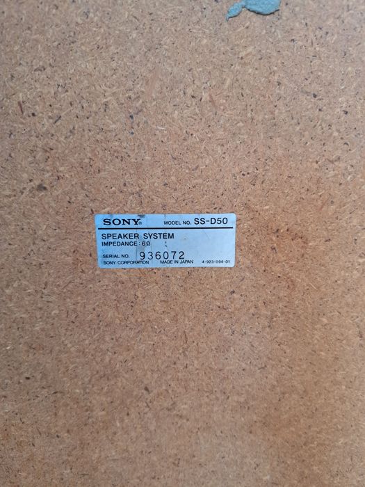 Kolumny SONY SS-D50