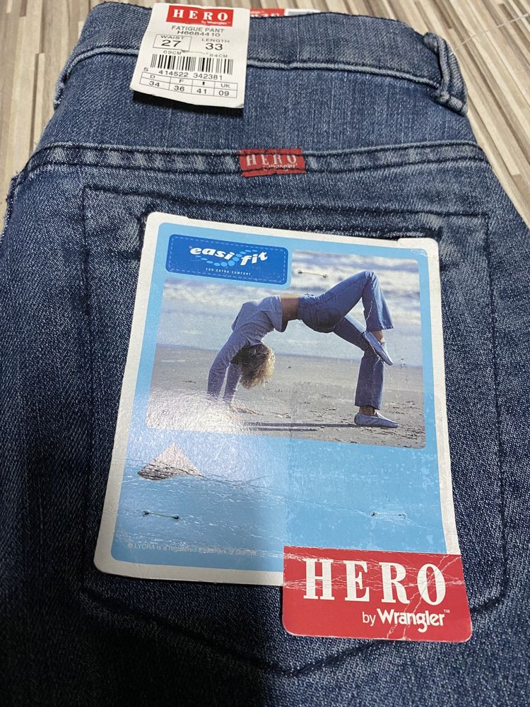 Spodnie damskie jeans 27/33 pas 74 cm komplet 2 pary Wrangler nowe