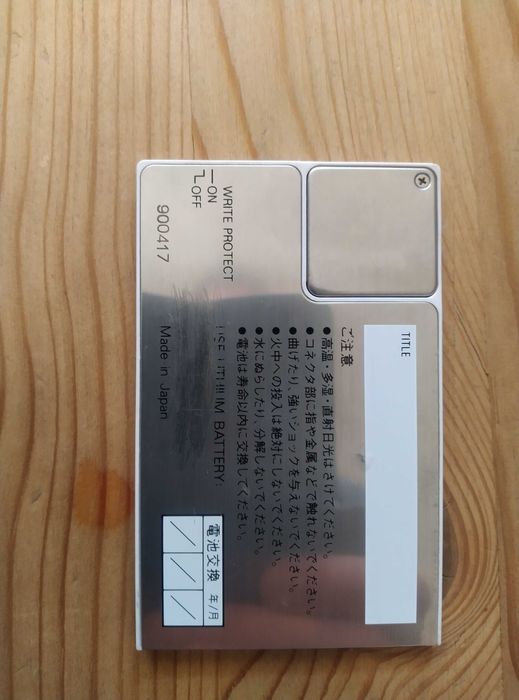 Yamaha SY55/TG55 rzadka karta z brzmieniami ROM Metra Soundcard I