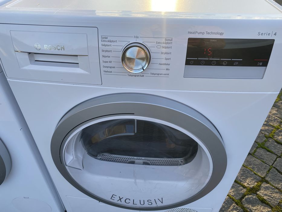 Комплект Пральна сушильна машина BOSCH Serie 4 EXCLUSIV 8кг А+++