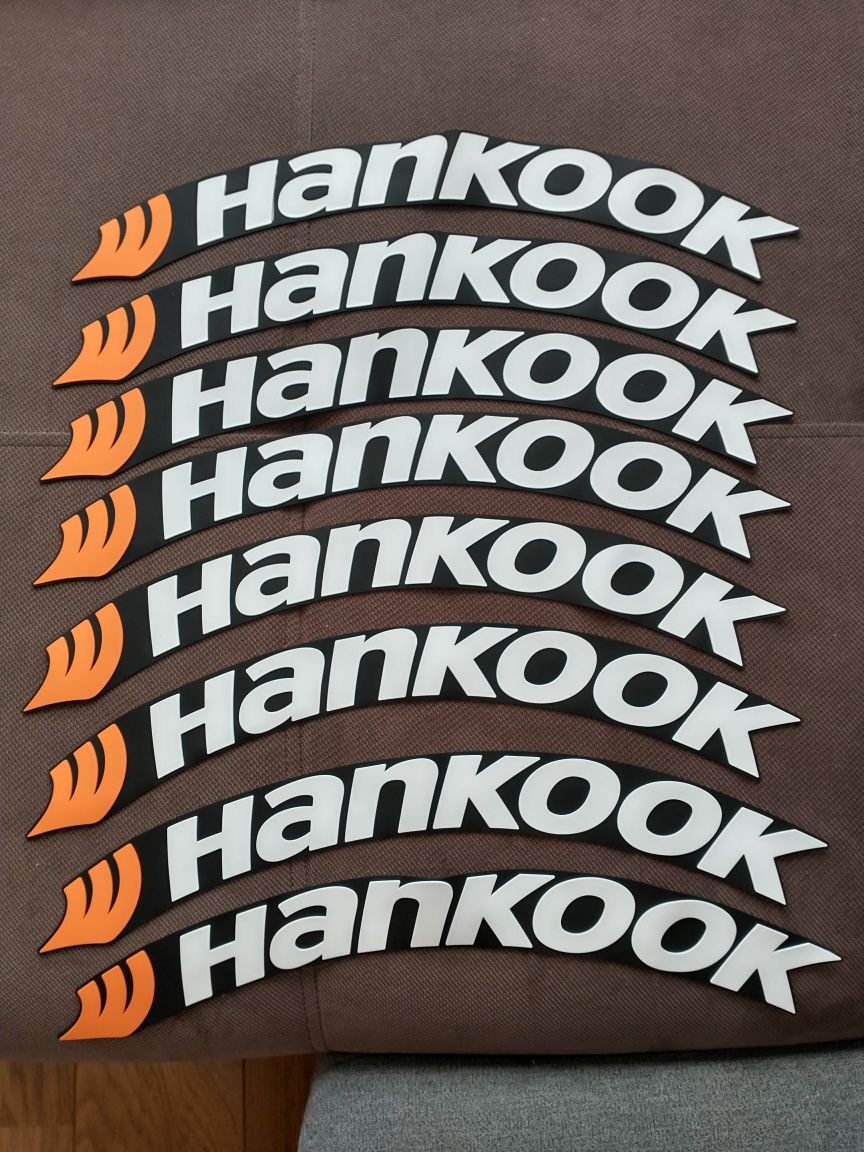 Naklejki na opony Hankook