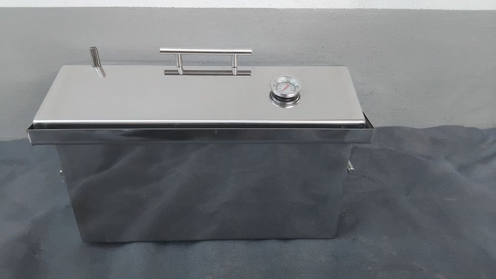 Коптильня горячего копчения из нержавеющей стали 1.5 мм