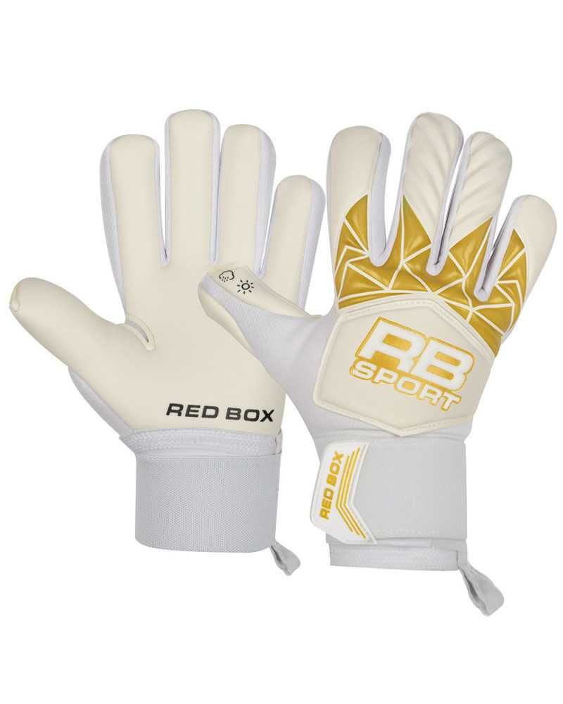 Rękawice bramkarskie RED BOX - Gold Aqua Training - rozmiar 5