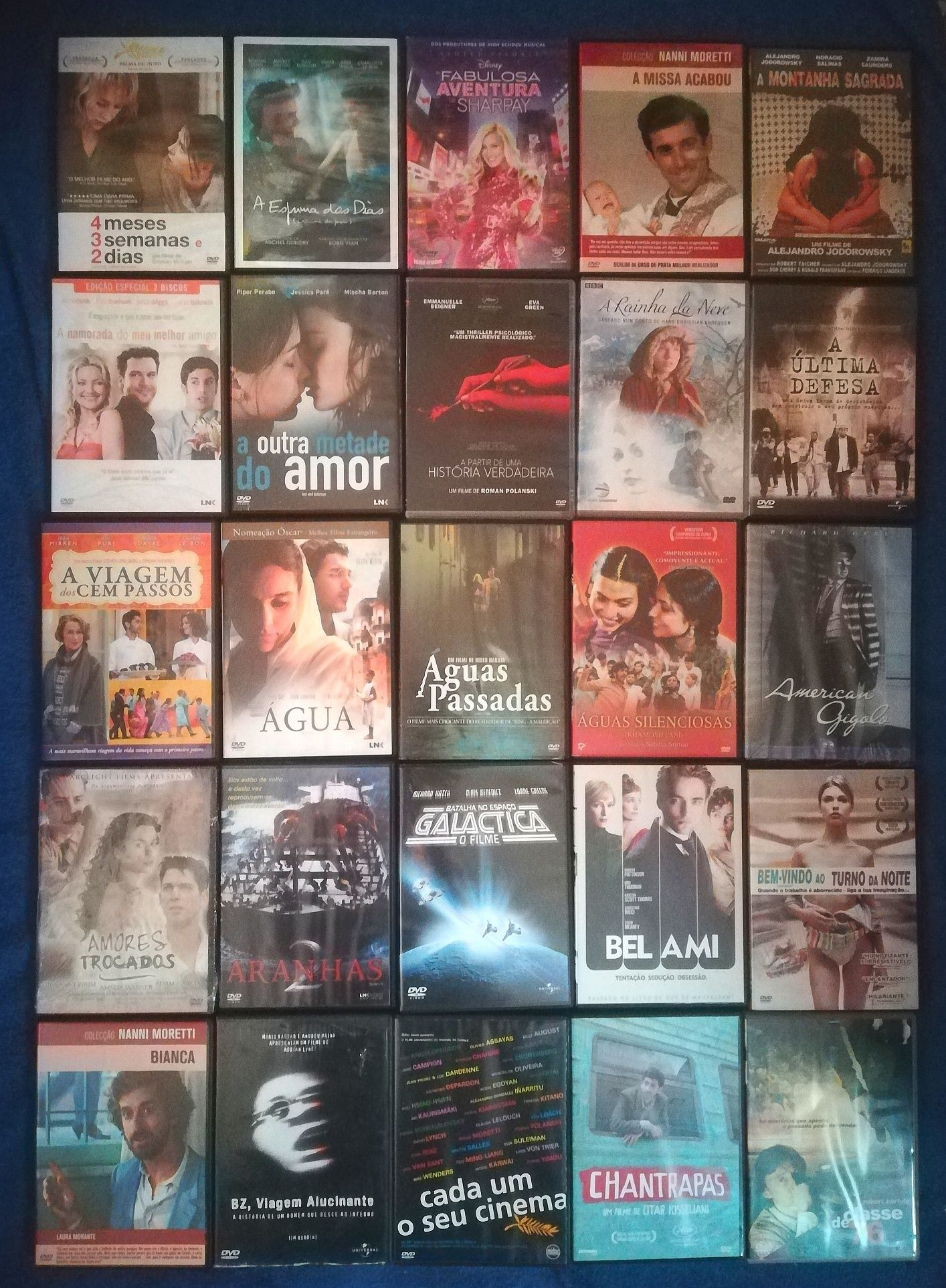 Lote 170 DVD's originais (Lote 10)