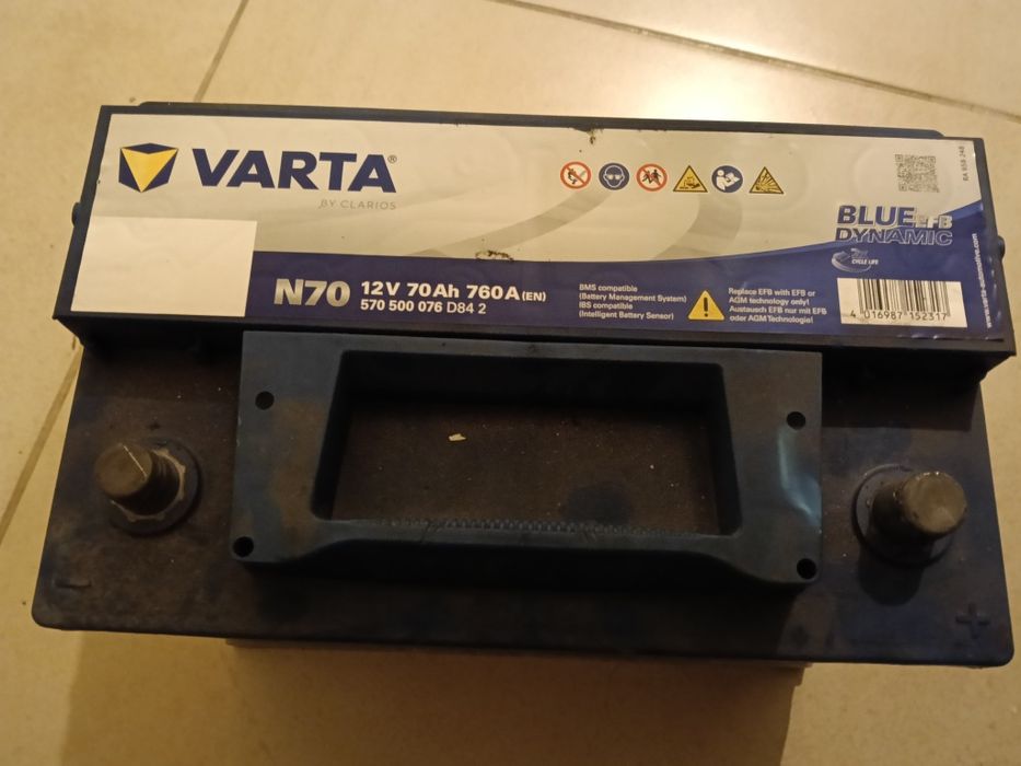 Bateria  varta usada