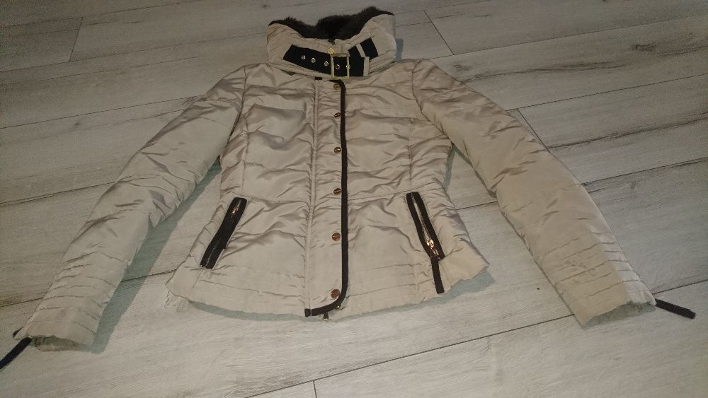 kurtka zimowa jesienna zara basic r s 36 śliczna