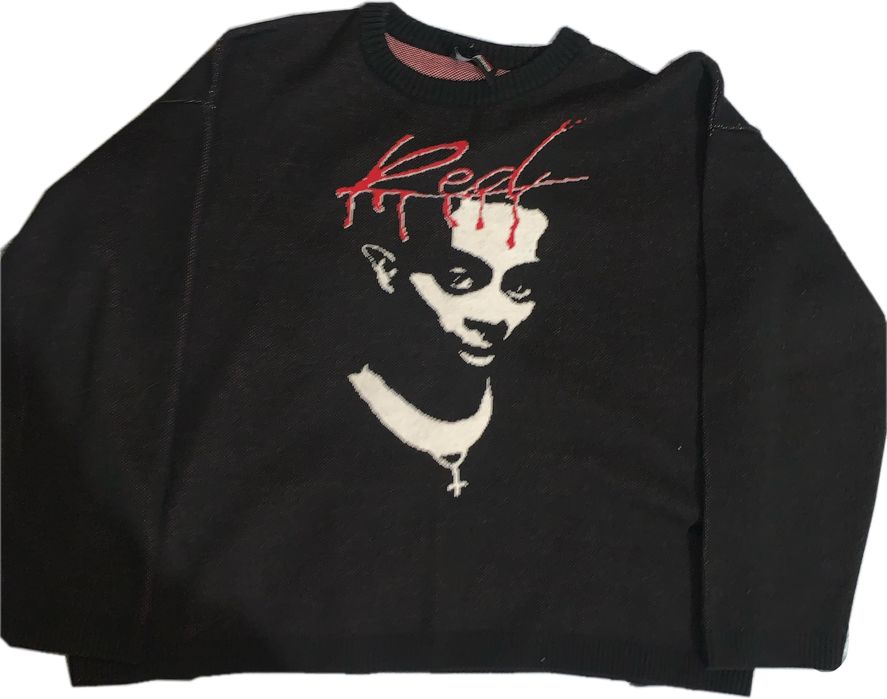 свитер whole lotta red